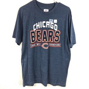 NFL New With Tag Chicago Bears Team Short Sleeve Tee Shirt‎ Top Sz Medium